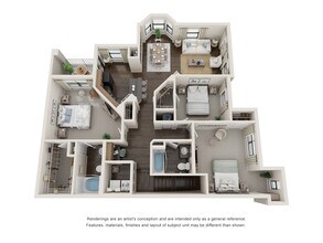 C2 Upper 3406 floor plan